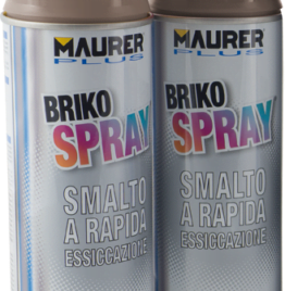 Briko Spray Maurer Plus 400Ml Alluminio Ruote Ral9006