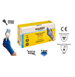 Guanti in Lattice Spessorato "Extra" Xl Maurer Plus