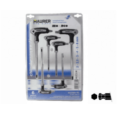 Set Chiavi Maschio Esagonali Testa Sferica -Acciaio S2