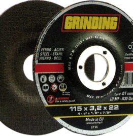 MOLA ABRASIVA PER FERRO "LD MF" GRINDING 115X3.2X22.23