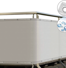 TELO FRANGIVISTA OCCHIELLATO POLIESTERE PAPILLON